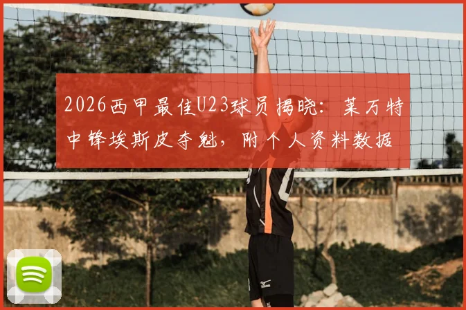 2026西甲最佳U23球员揭晓:莱万特中锋埃斯皮夺魁,附个人资料数据深度解读与历届得主回顾